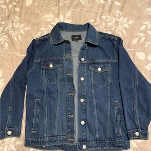 Quince Deep Blue Jean Jacket